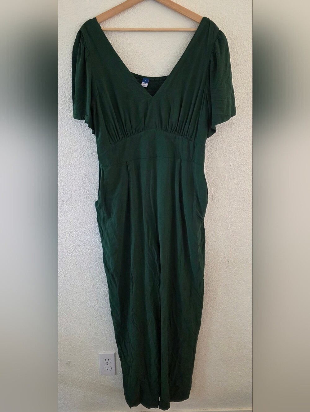 Women's Old Navy Forest Green Jumpsuit